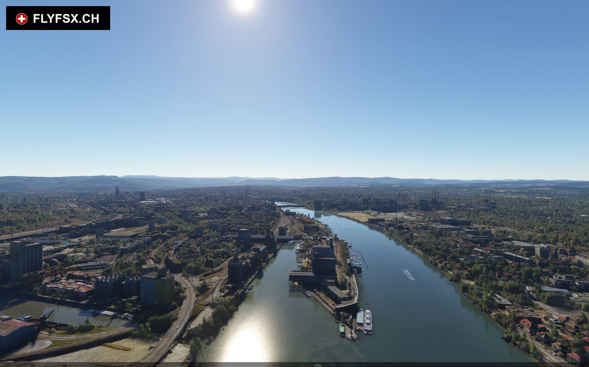 FLYFSX - Flugsimulator - Flight Simulator -  Rüchligweg 55 - 4125 Riehen - Basel - Baden - Aarau - Zürich - Schweiz - Lörrach - Freiburg - Deutschland. 