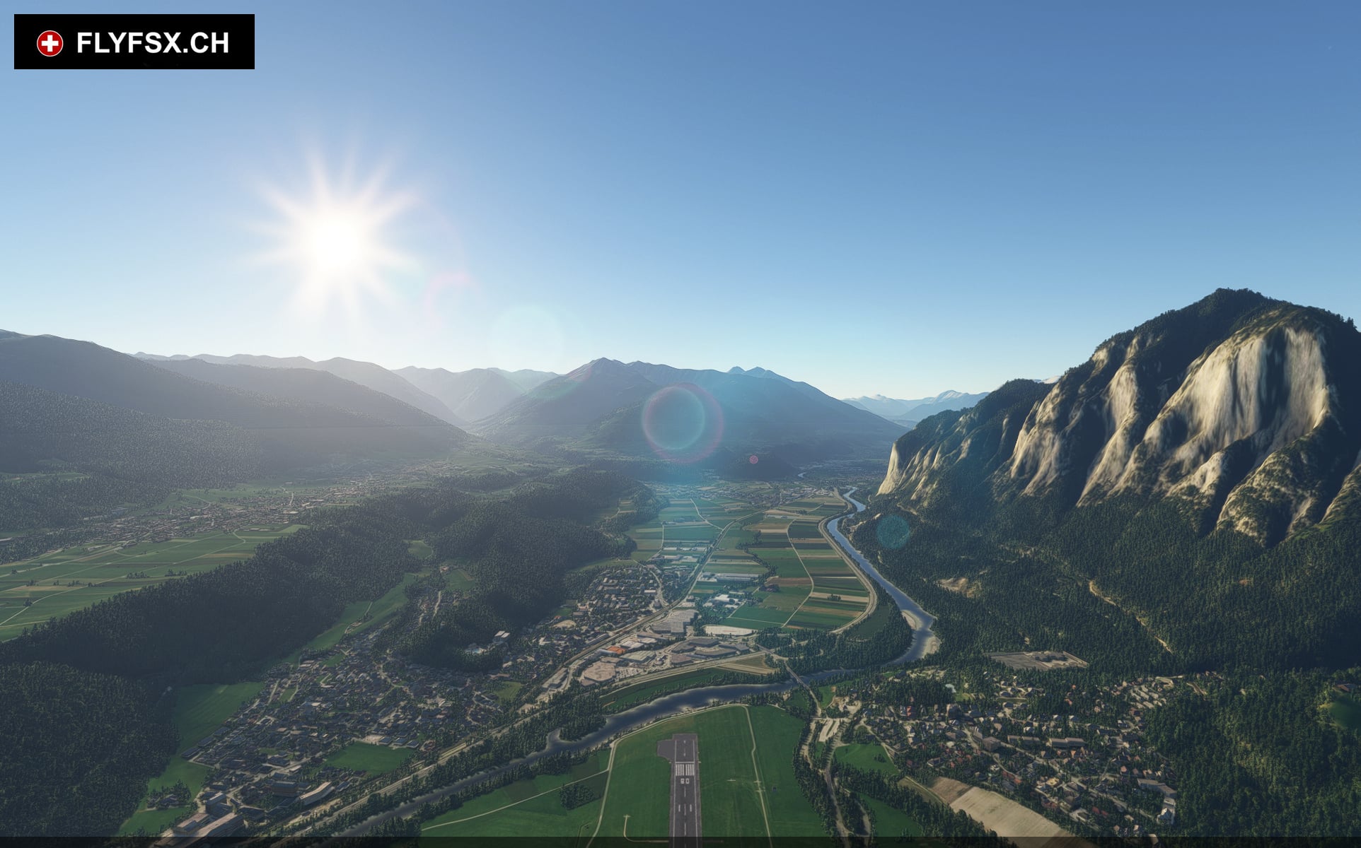 FLYFSX - Flugsimulator - Flight Simulator -  Rüchligweg 55 - 4125 Riehen - Basel - Baden - Aarau - Zürich - Schweiz - Lörrach - Freiburg - Deutschland. 