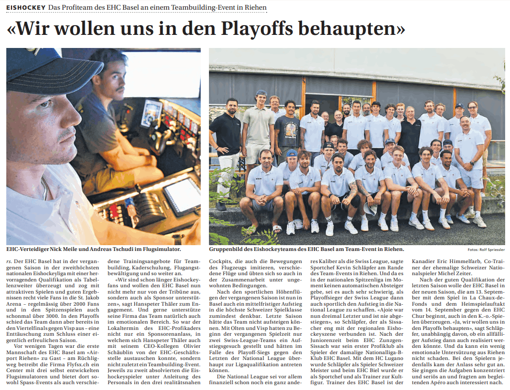 FLYFSX - Flugsimulator - Flight Simulator -  Rüchligweg 55 - 4125 Riehen - Basel - Baden - Aarau - Zürich - Schweiz - Lörrach - Freiburg - Deutschland. 