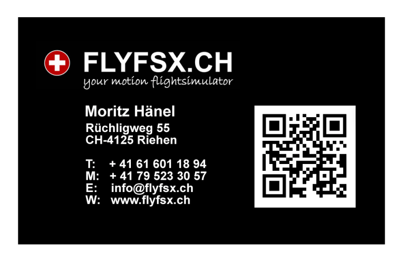 FLYFSX - Flugsimulator - Flight Simulator -  Rüchligweg 55 - 4125 Riehen - Basel - Baden - Aarau - Zürich - Schweiz - Lörrach - Freiburg - Deutschland
